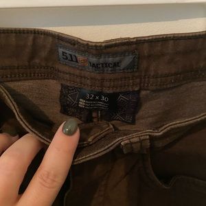 511 brown tactical pants